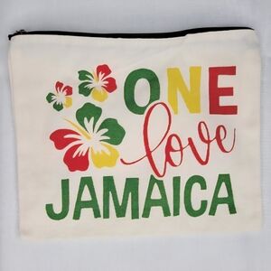 One Love Jamaica Canvas Pouch